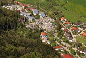 Die Einrichtung Don Bosco Aschau am Inn aus der Vogelperspektive.